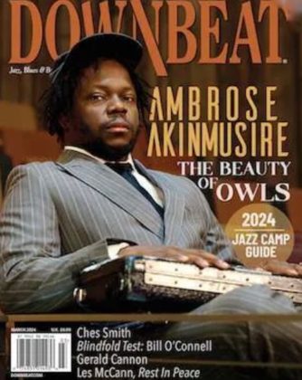 MSM alumnus Ambrose Akinmusire is featured on the cover of <em> DownBeat </em>
